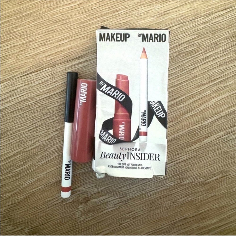 Makeup by Mario Set Sephora Beauty Insider Lipstick & Lipliner Set, NIB